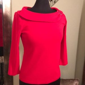 Rafaella Knit Pullover Top, Size S, NWT